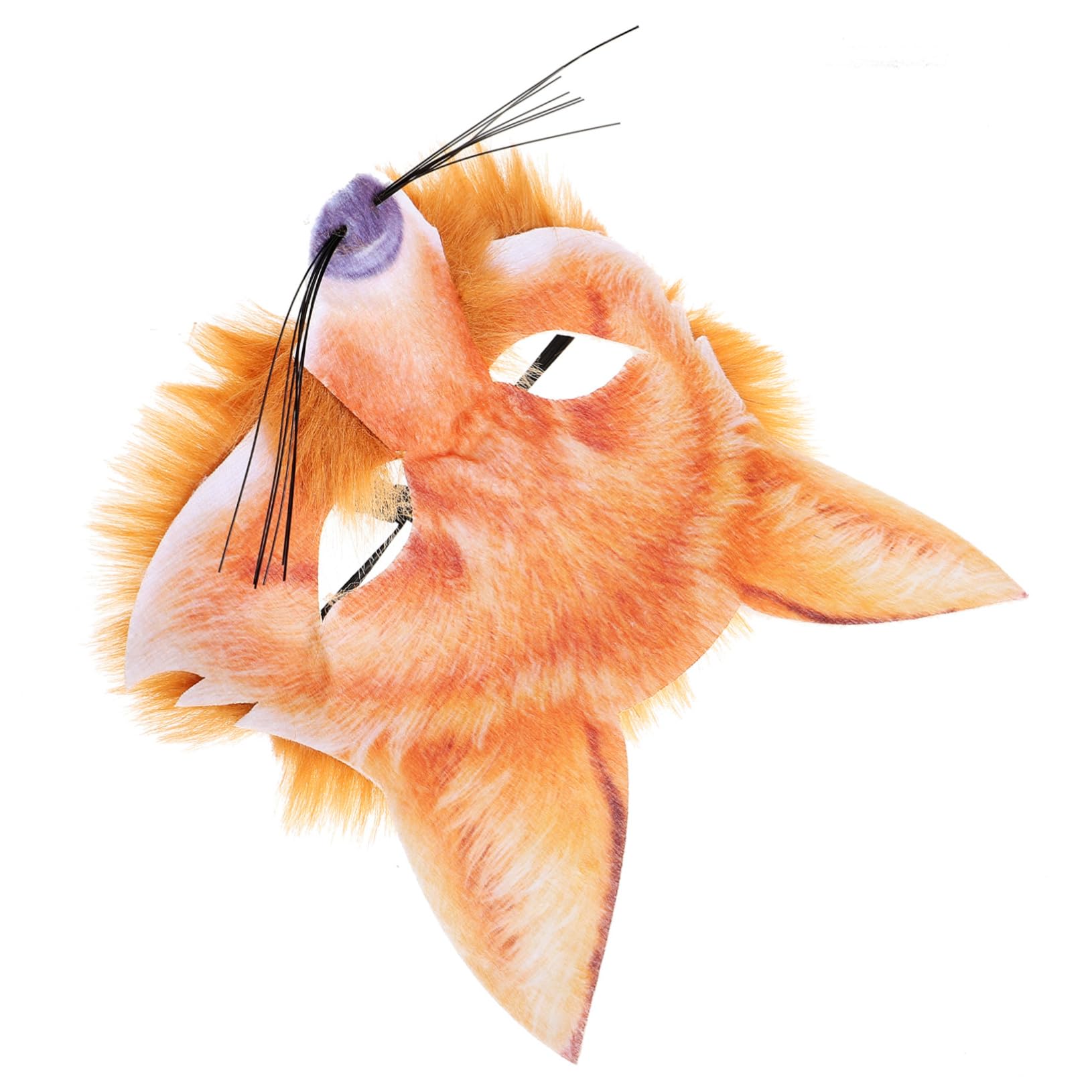 Healeved 5 Pezzi Maschera Fox Decorativa Halloween per Costume Maschera Leggera per Cosplay e Festivi