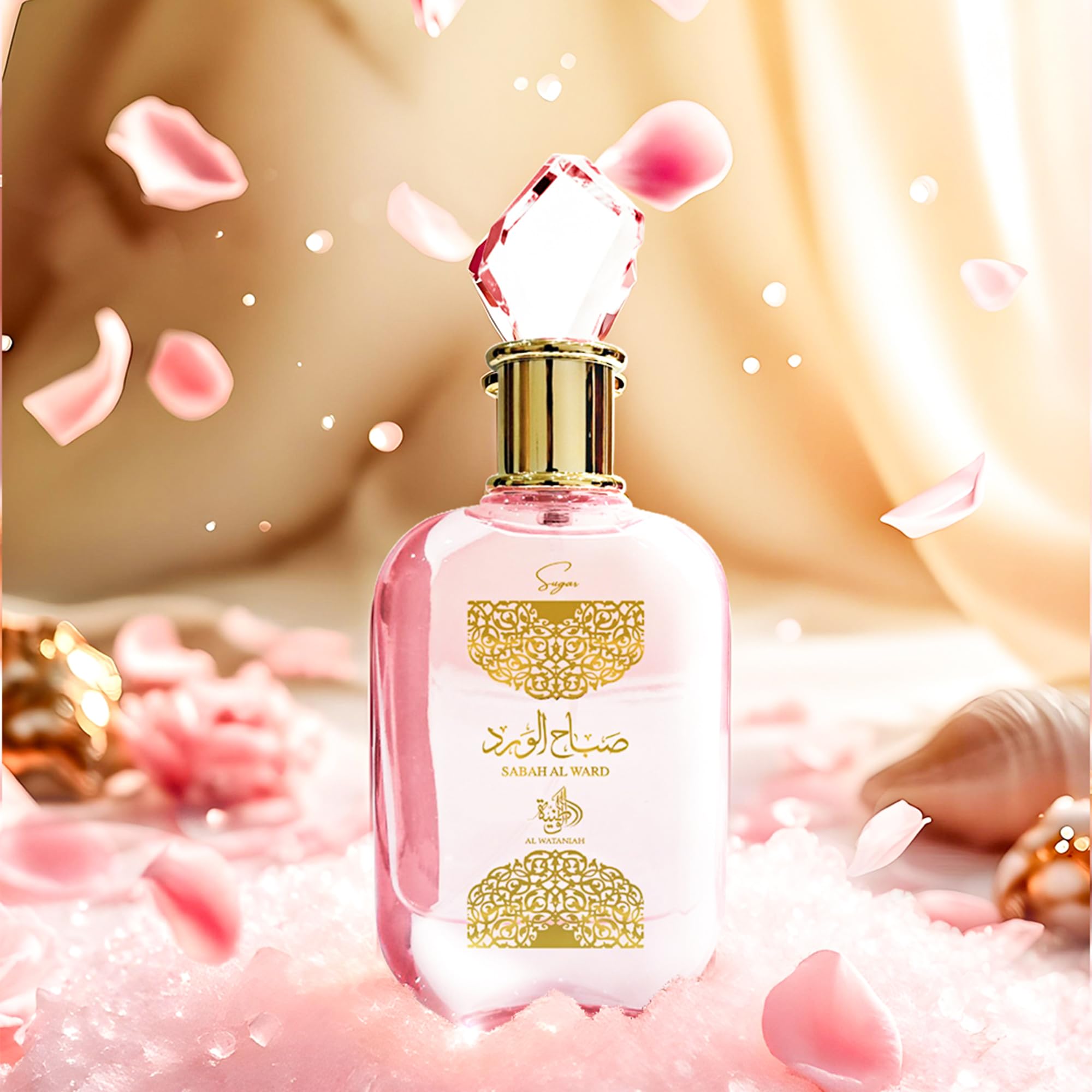 AL WATANIAH SABAH AL WARD SUGAR EDP 100ML | Amazon.com.br