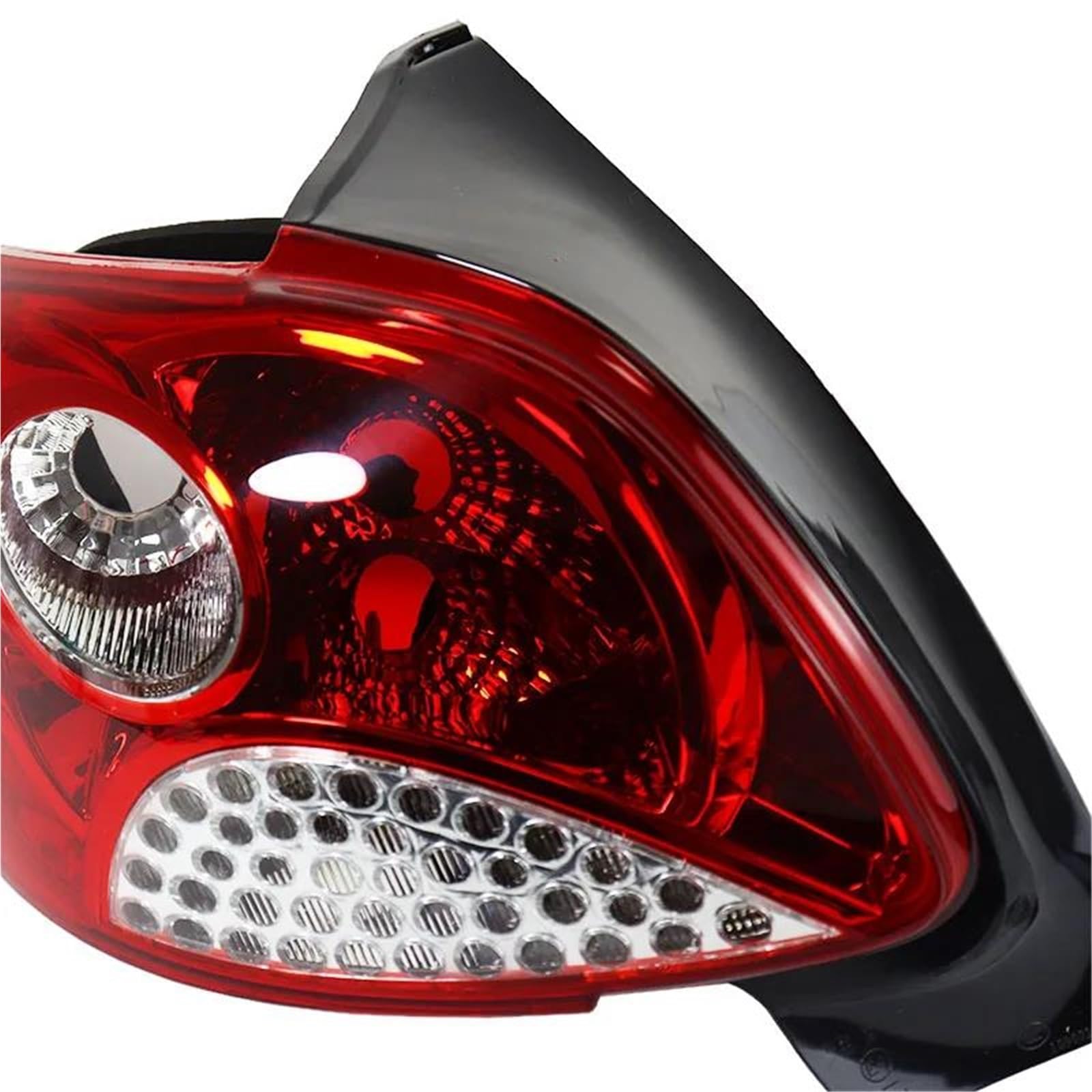 Genérico Luces Traseras Para Automóvil Para Peugeot 207 (modelos 2006-2013) Luz De Señal, Luz De Freno, Luz Trasera (sin Bombilla) Conjunto Faro Trasero(Portón trasero,Izquierda)