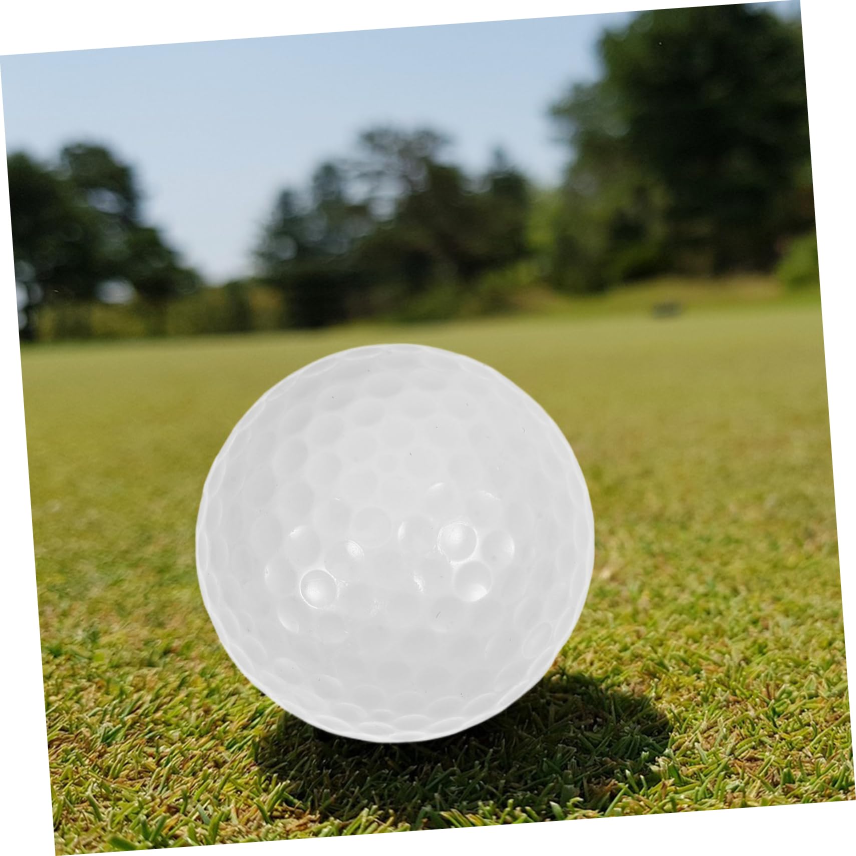 10piezas Balones De Golf Logo Unidades para Entrenamiento Visibilidad Alta