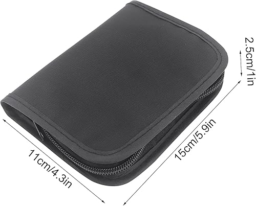 Miniatura 3 de Hooshion Kit de estuche organizador para diabéticos, kit de prueba de diabetes, bolsa de almacenamiento para medidor de glucosa en sangre, estuche