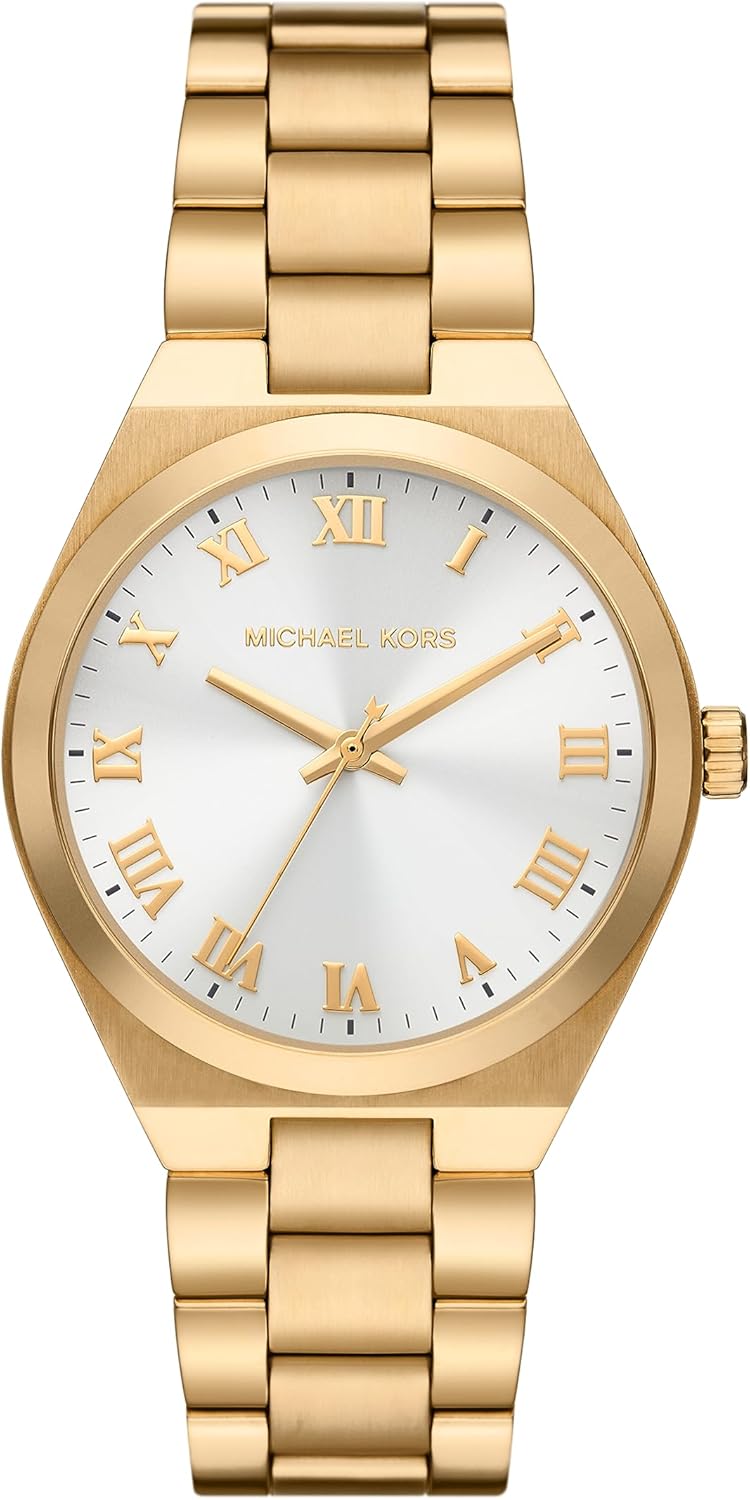Michael Kors Lennox Women's Watch, Stainless Steel Watch for Women with Steel or Silicone Band