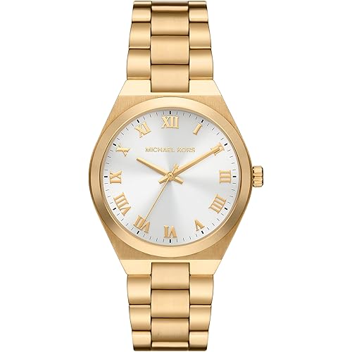 Michael Kors Lennox Women's Watch, Stainless Steel Watch for Women with Steel or Silicone Band