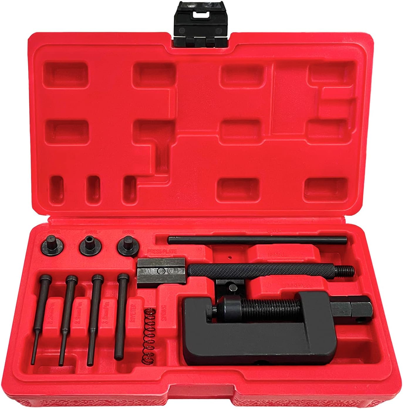 Sutekus Chain Breaker 13pcs Motorcycle Chain Tool with