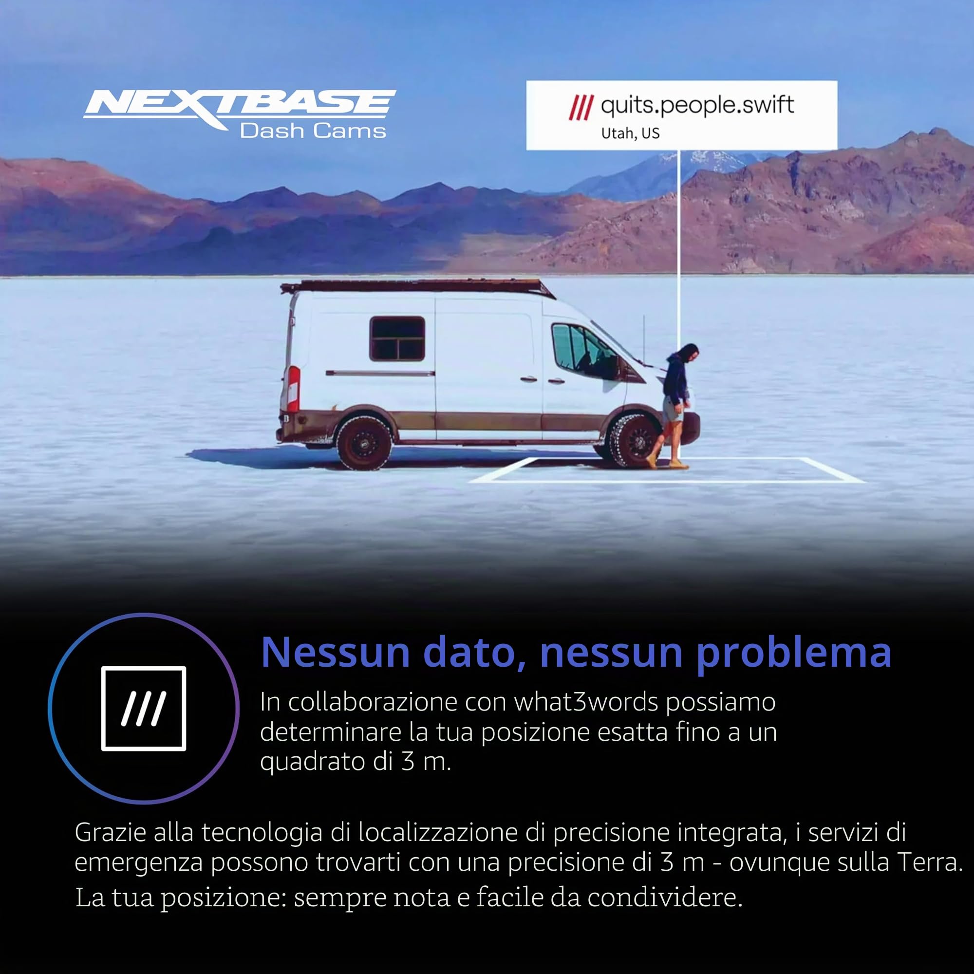 Nextbase® 622GW Dash cam Auto Fronte Retro | Modalità di Parcheggio 24/7 | Dashcam Auto 4K 2160p 30fps | Schermo Tattile da 3" Telecamera | Camera con Angolo di visione 140° | MicroSD da 64 GB Inclusa
