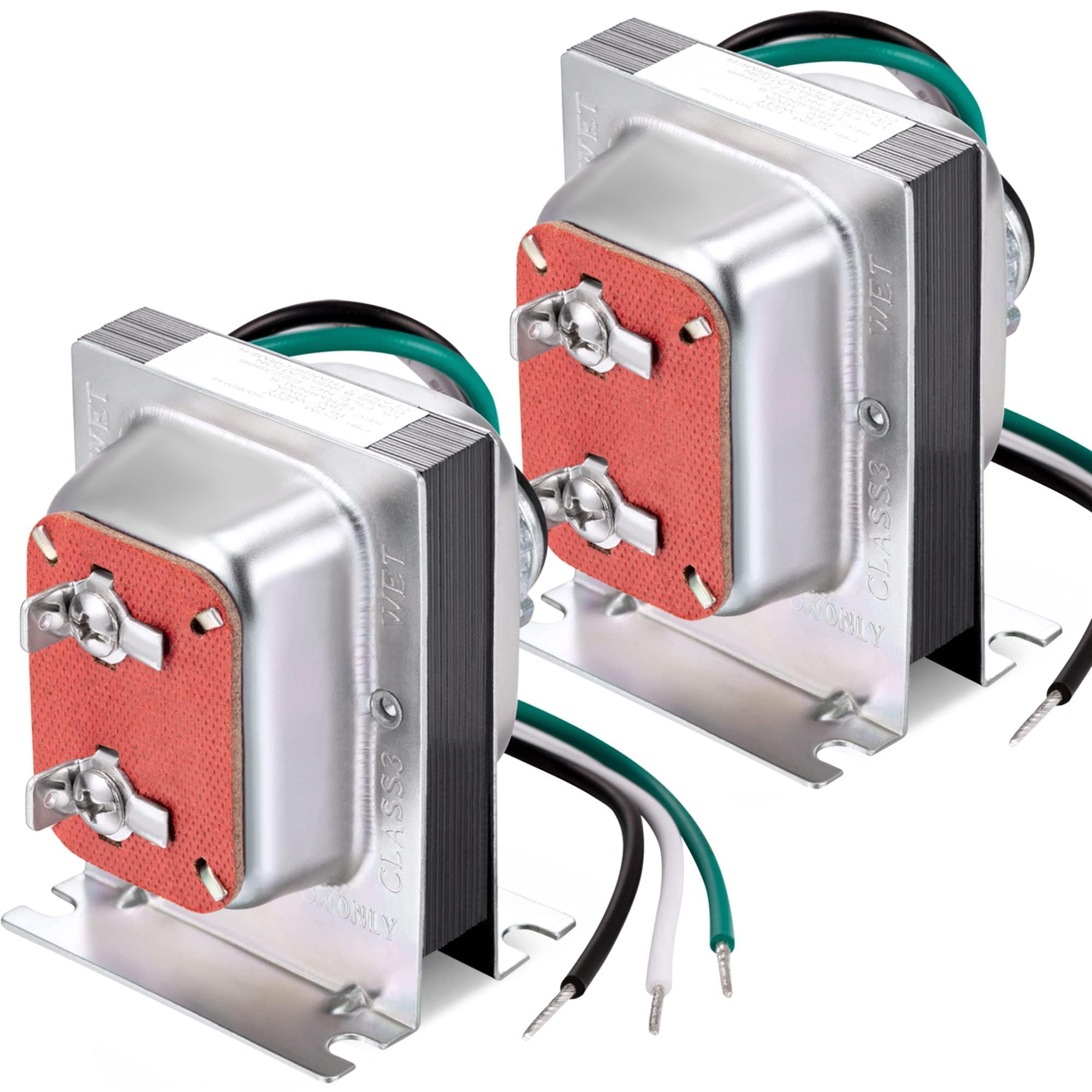 Maxdot Doorbell Transformer 16V 10VA Compatible with Ring Wired Video Doorbell, Safe Wired Doorbell 10VA Kit, Easy to Install Door Bell Transformer for Home(2 Pack)