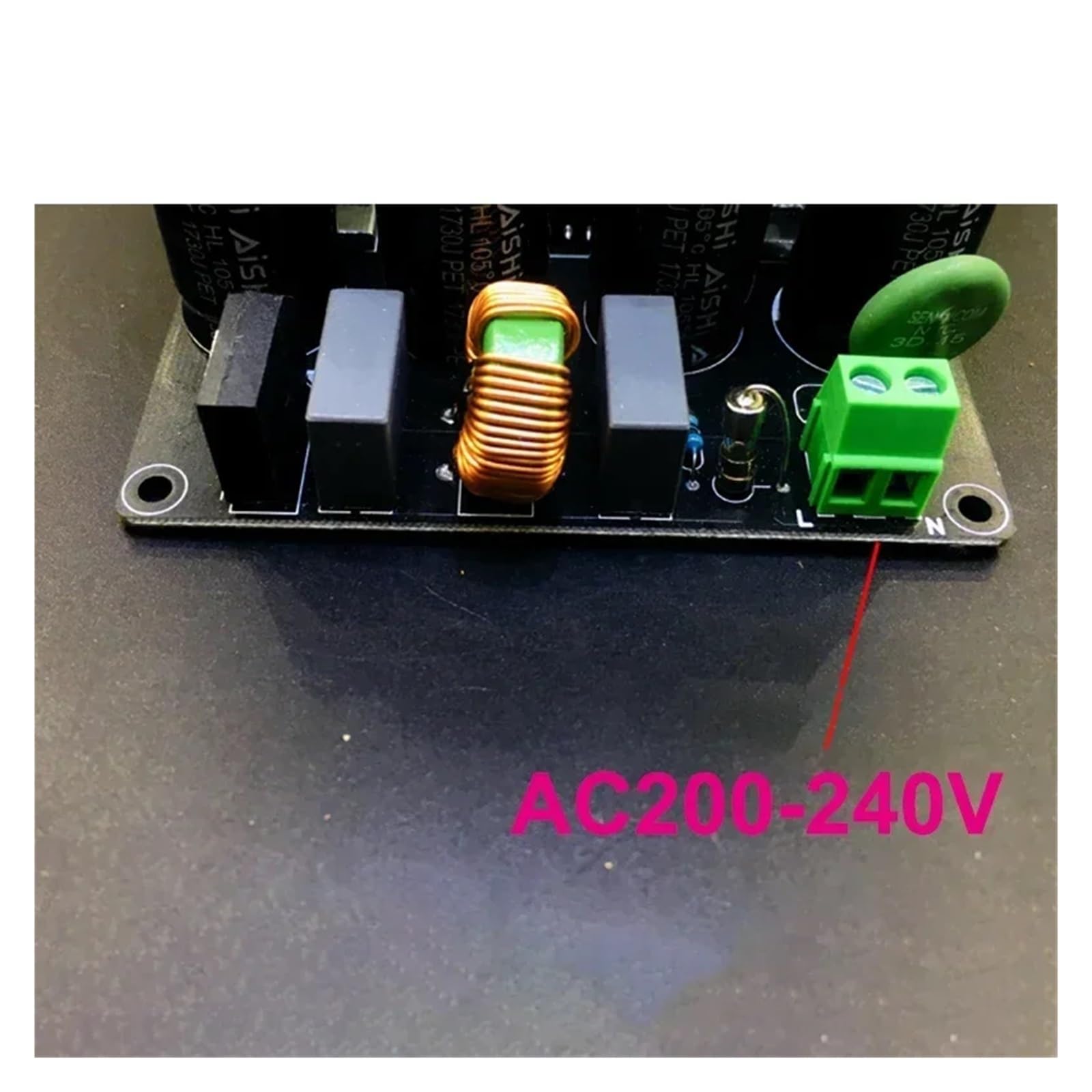 zasilacz impulsowy, 1000W LLC 5-kierunkowy zasilacz impulsowy do cyfrowego wzmacniacza moduł zasilania podwójny DC 30/40/50/60/70V(Dual 65V)