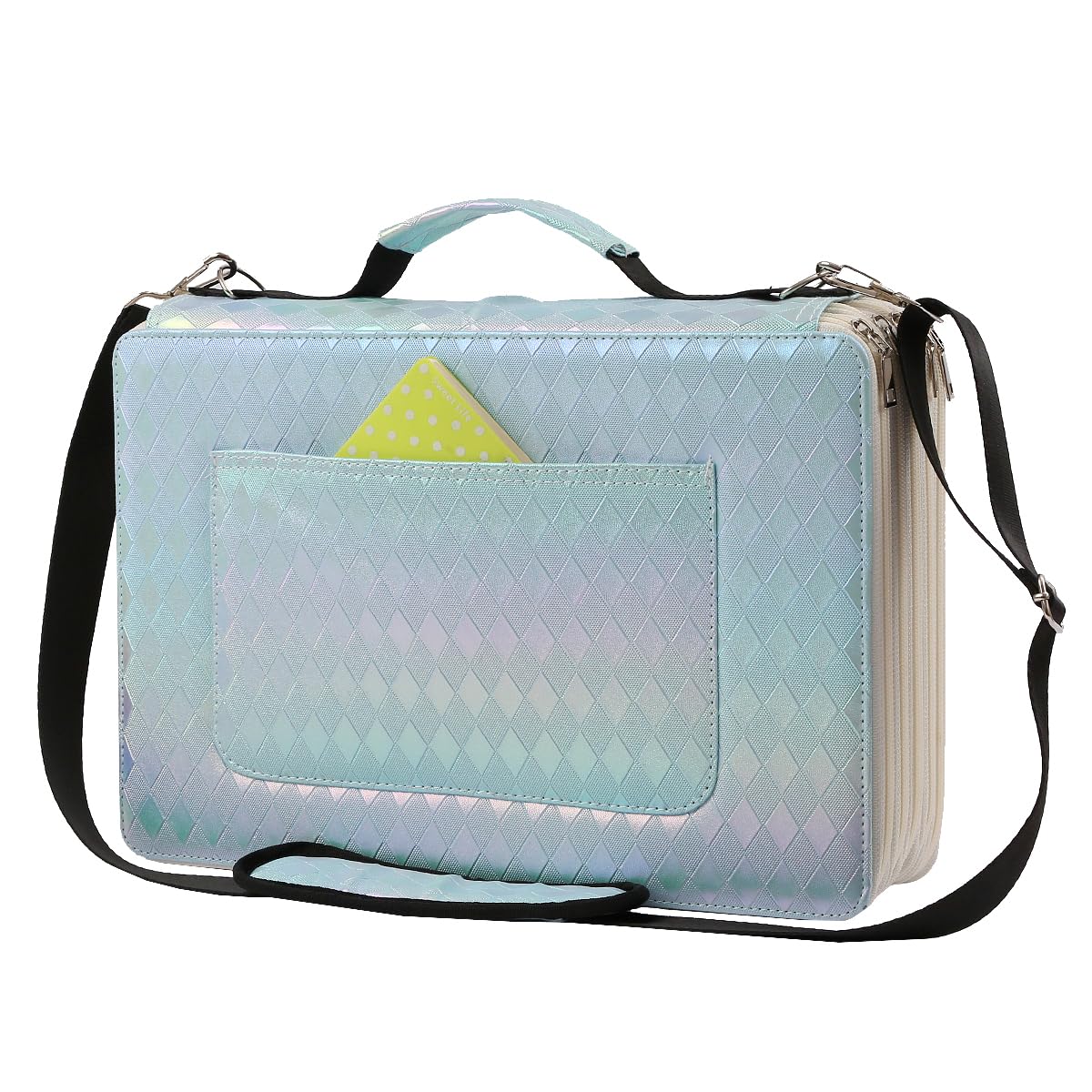 Lbxgap Trousse à crayons de couleur avec 500 emplacements individuels