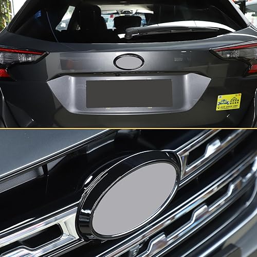 Miniatura 7 de Cubierta de decoración de logo frontal y trasero para coche, anillo de adorno, compatible con Subaru Outback 2021 2022 2023 2024 2025, accesorios de