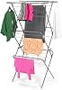 Taylor & Brown Supreme 3 Tier Clothes Airer – Foldable Laundry Drying Rack with 27m Drying Space, Sure Grip Non-Slip Feet, Compact Clothes Horse for Indoor & Outdoor Drying