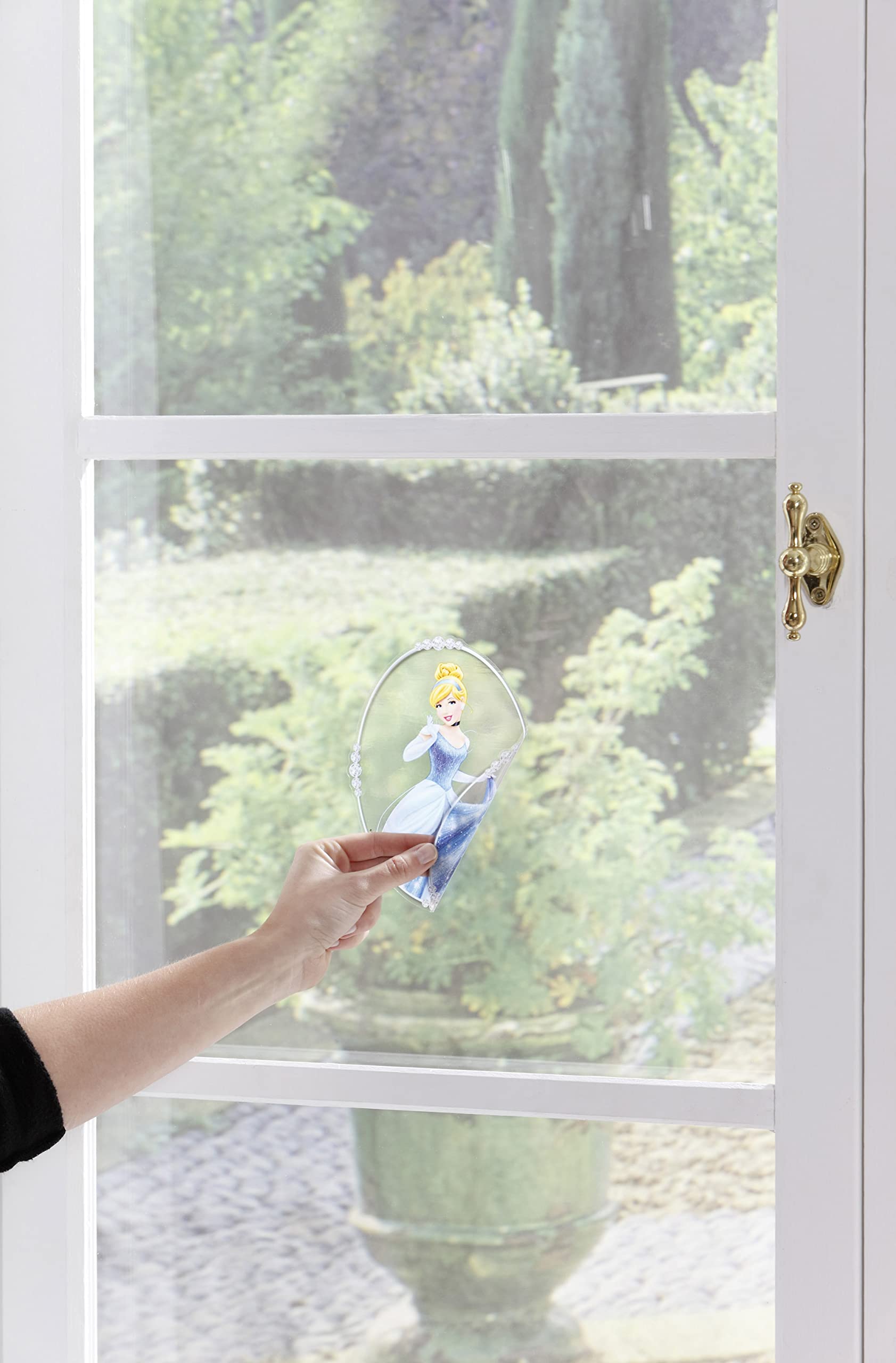 Komar 16402 Disney Princess Freestyle Deco Window Sticker, Multi-Colour (23-Piece), Blau,gelb,grün,pink,rosa,rot,weiß - Image 4