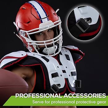 Amazon.co.jp: 12ピース ショルダーパッド Tフック フットボール