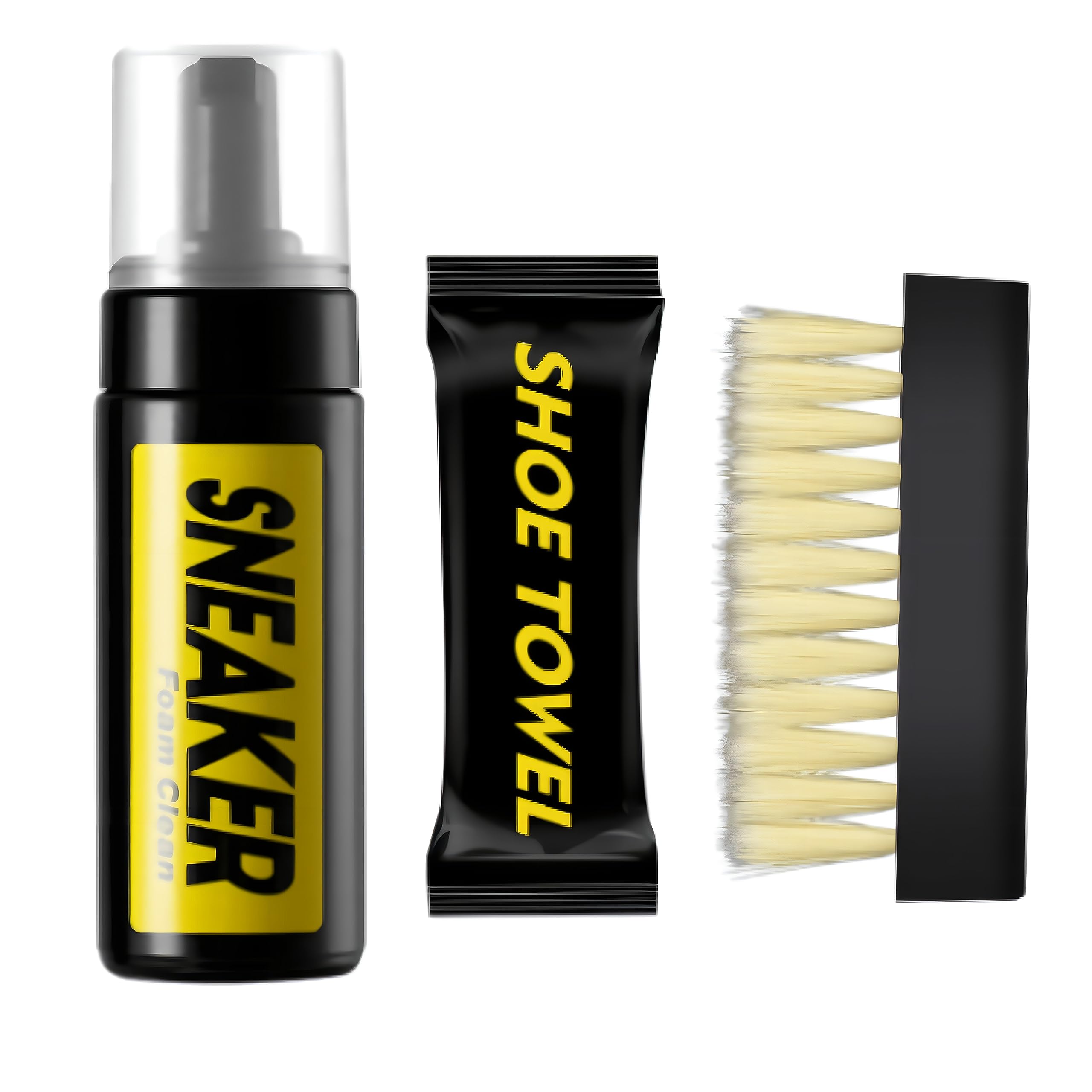 CARTYRAShoe Cleaner Kit for Sneaker | Water Free Foam Sneaker Cleaner with Shoe Brush and Shoe Cloth