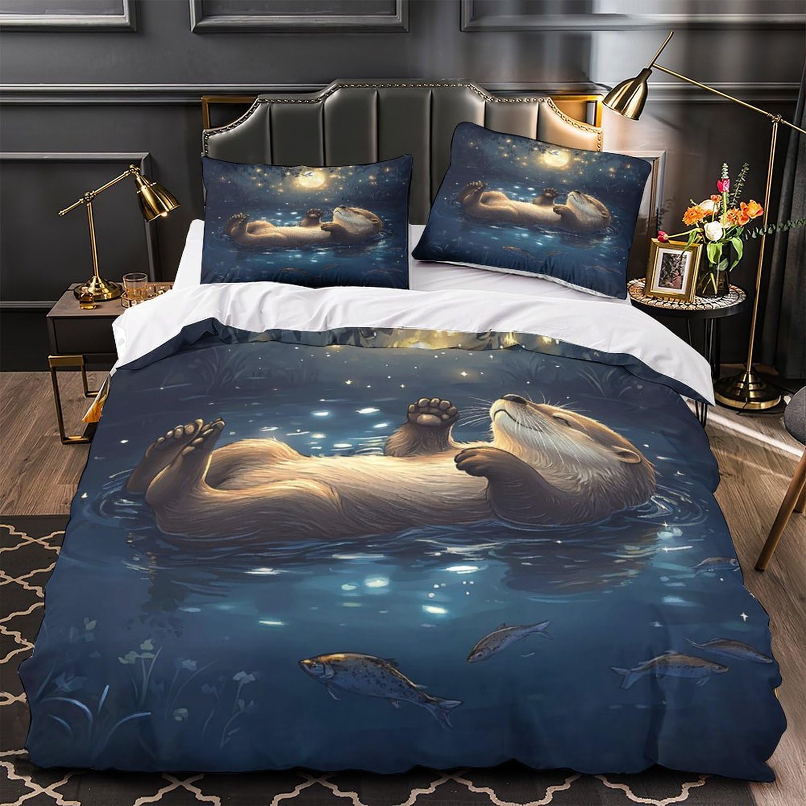 Linge de lit style art islamique pour transformer l'ambiance d'une chambre