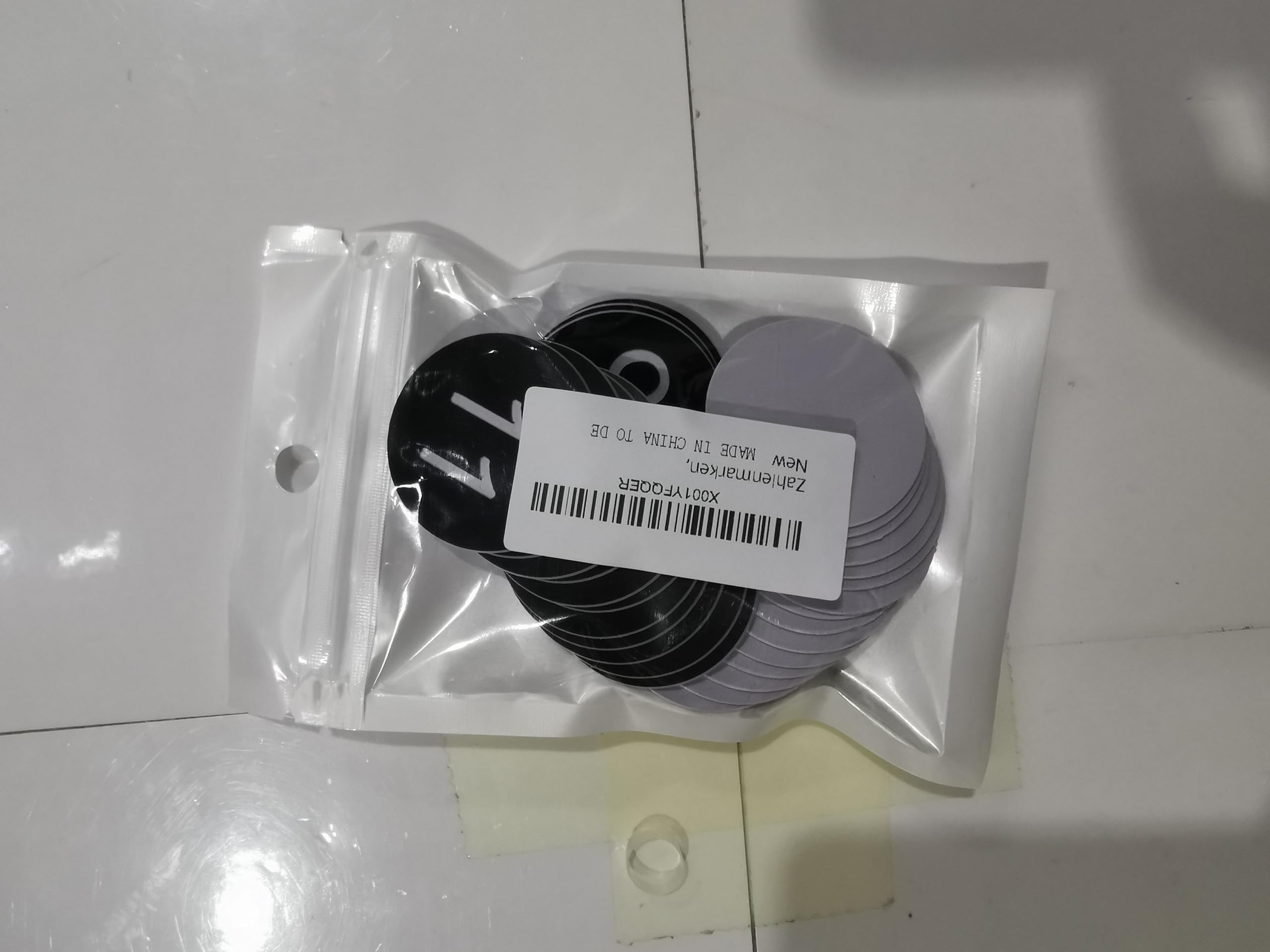 Portachiavi Numerati,Targhette Numerate In Plastica,Etichette In