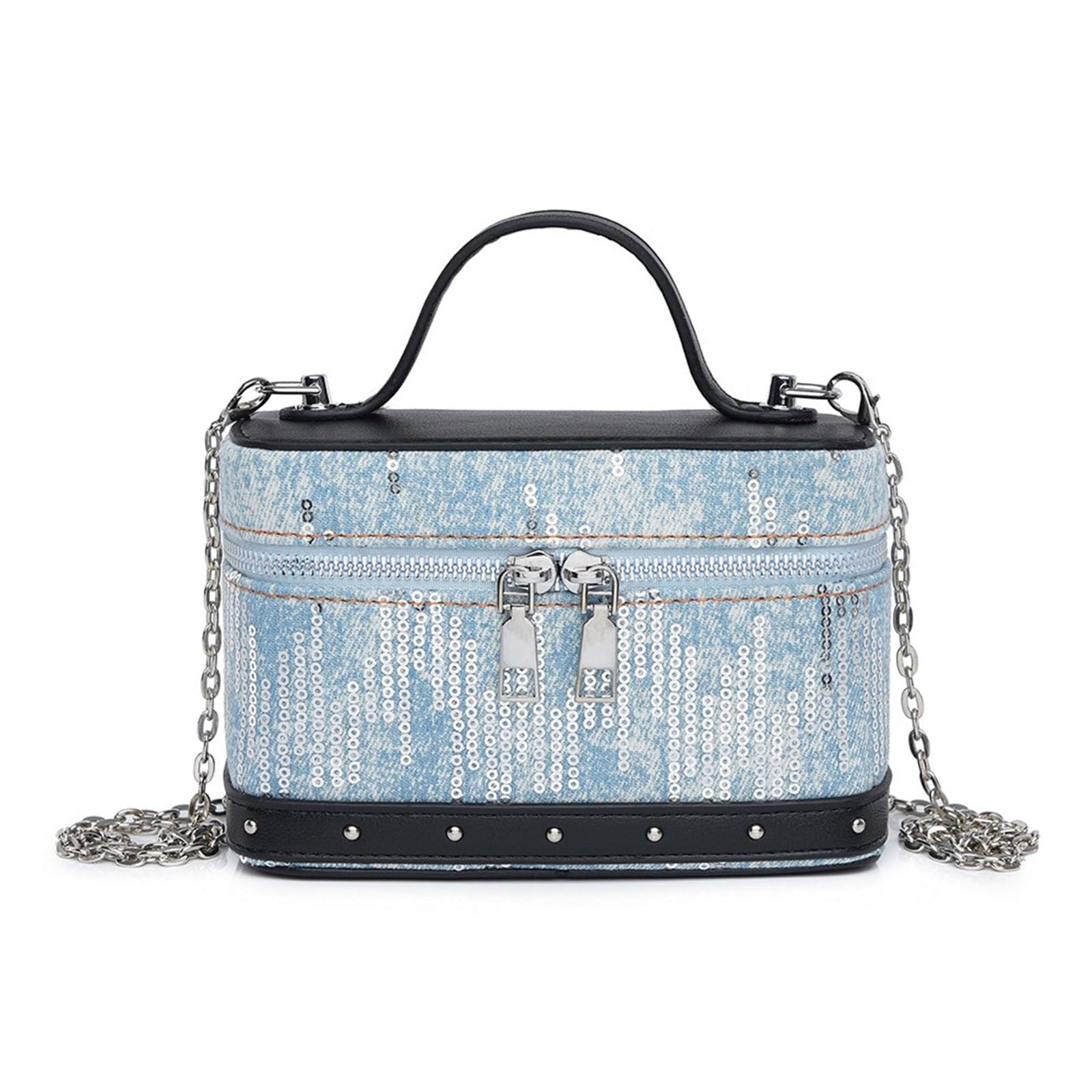 Sac denim style coréen idéal pour vos sorties shopping - 8