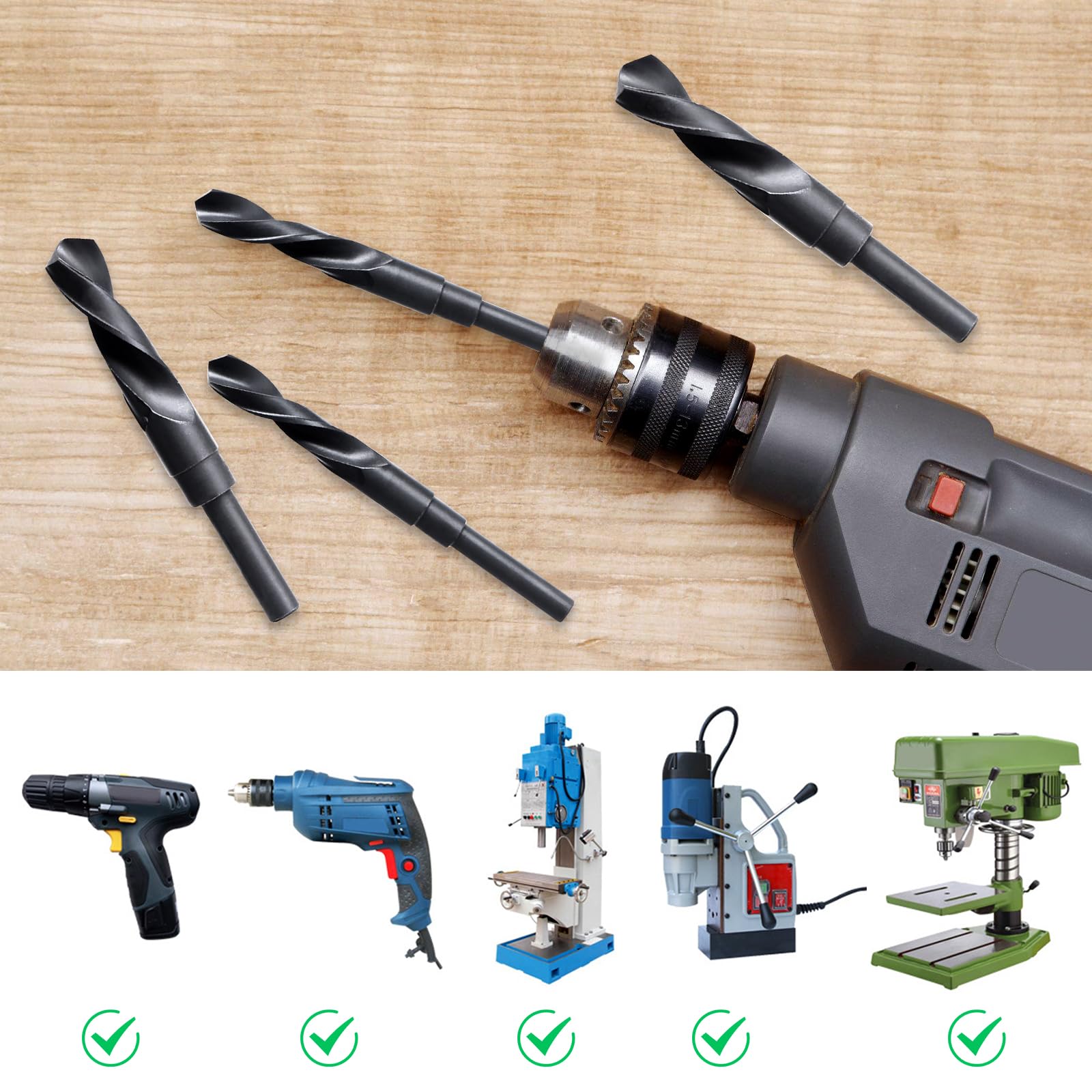 Forets Hélicoïdaux En Métal Foret Hélicoïdal En Acier À Grande Vitesse