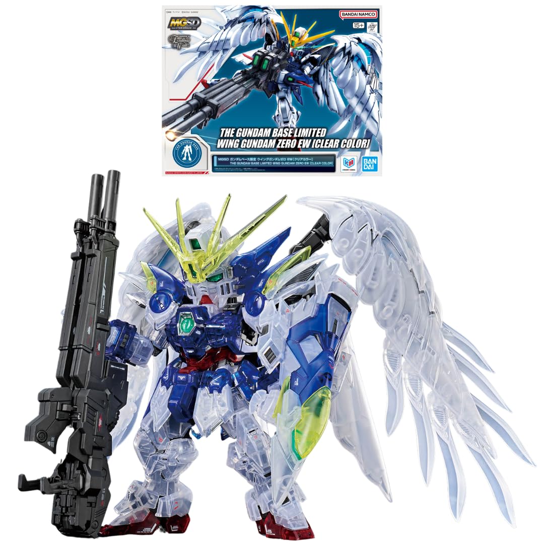 Amazon | MGSD ガンダムベース限定 ウイングガンダムゼロ EW[クリア
