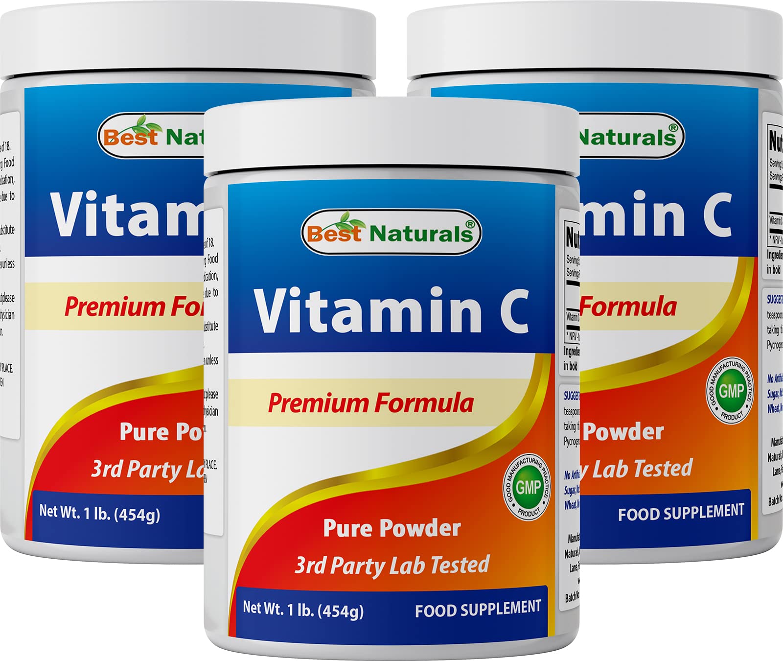 Best Naturals 100% Pure Vitamin C Powder Non-GMO 1 lb (454 Grams) Powder (Also Called Ascorbic Acid) (1 LB (Pack of 2)) — Amazon image 9