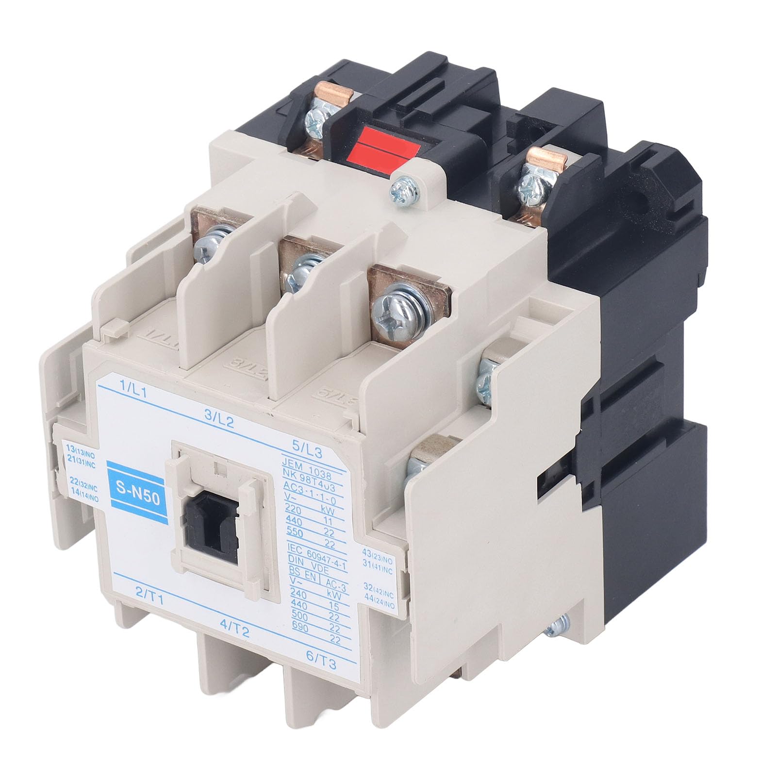 Stycznik Prądu Przemiennego 4NO 4NC Mocny Przekaźnik Elektryczny