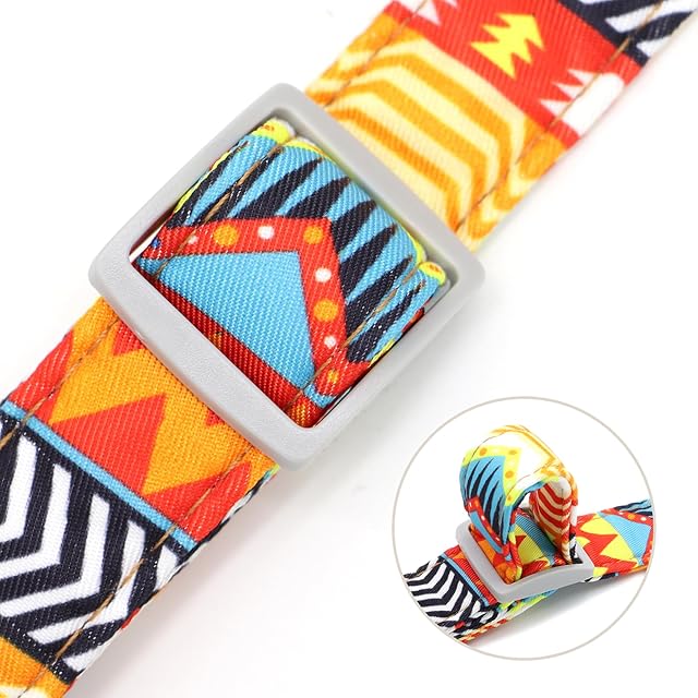 Foto 5 de 7 de SARUEL Collar De Perro Grabado De Nailon Personalizado para Gatos Y Perros,Collares con Hebilla,Collar…