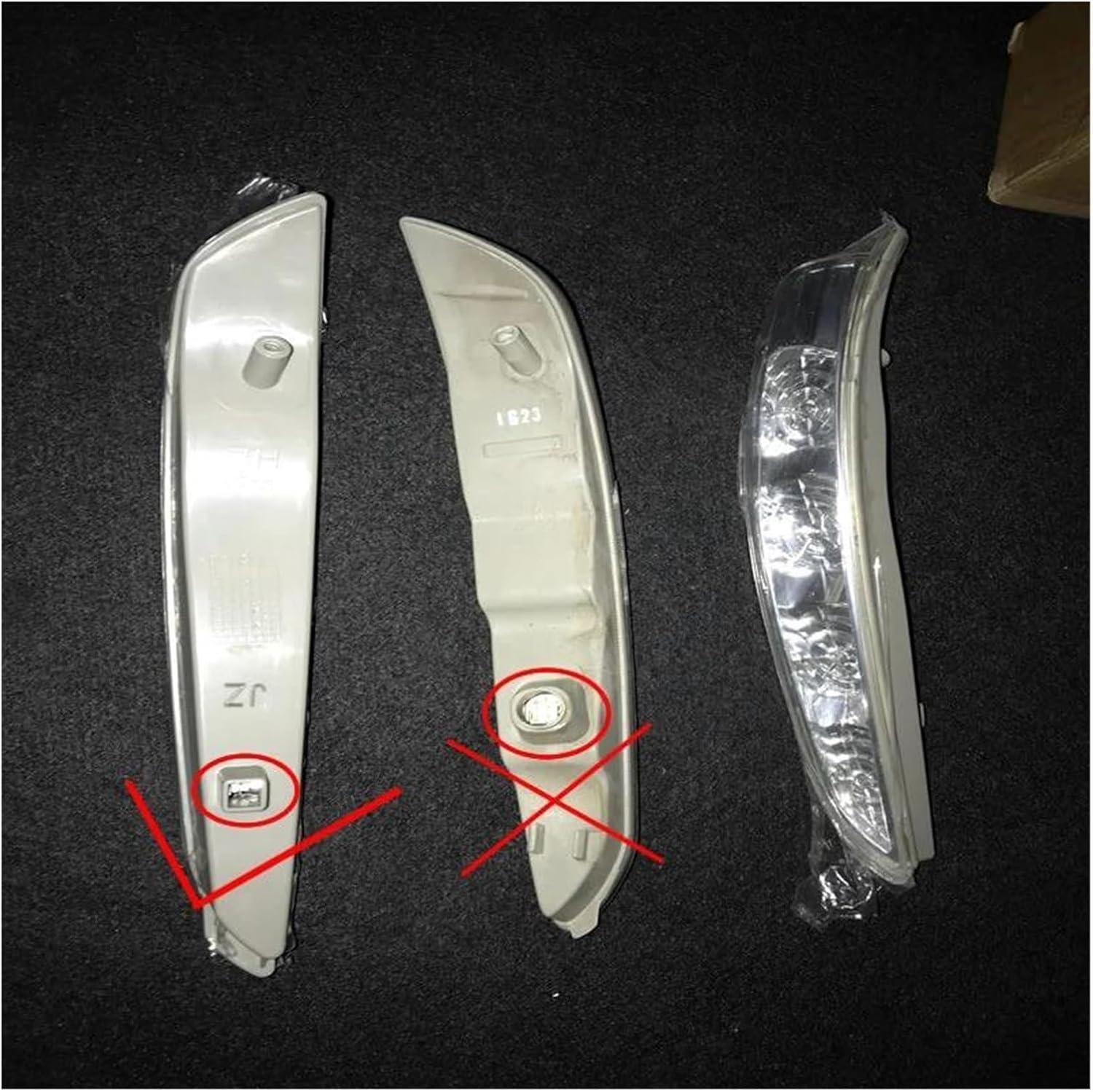 Car Mirror Turn Signal For Hyundai For Sonata 8th 2009-2014 LH RH Rearview Turn Signal Side Mirror LED Flasher OEM:87614-4Q000 87624-4Q000 Car Mirror Turn Signal
