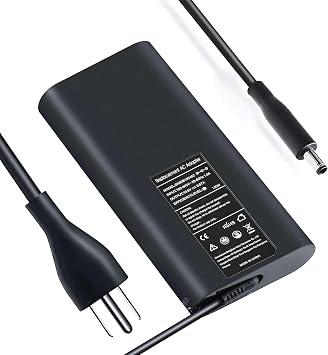 130W AC Adapter Compatible with Dell OptiPlex Micro 9020 7020 7040 7050 7060 7070 7080 5040 5060 3020 3050 3060 for Dell Inspiron 7730 7720 7710 5430 5420 5415 All-in-One Desktop Power Supply Cord