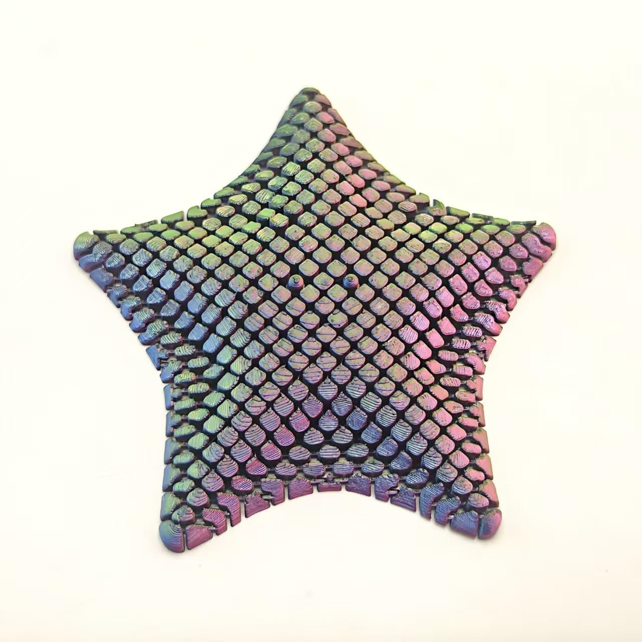 3D Printed Sensory Fidget Starfish, Squishies Fidget Desk Starfish Toy, Flexible Stress Relief Desk Decor, Cool 3D Printed Stuff for Desk Decoration, Holiday, Birthday, Basket Stuffers