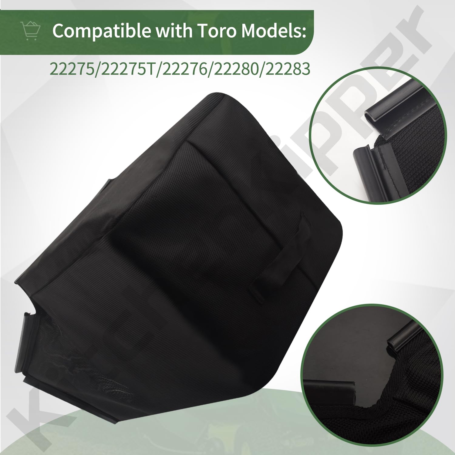 Genuine Toro 125-1030 & Frame 121-1399-03 Grass Bag Commercial Recycler 21 - Foto 6