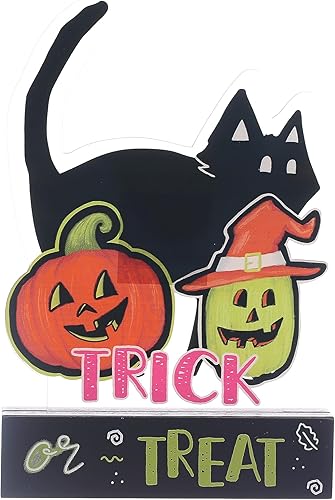 Letrero de mesa de neón de 8 pulgadas de Ashland, decoraciones de Halloween