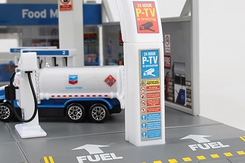 Miniatura 6 de Estuche de juego de estación de servicio Chevron de Daron