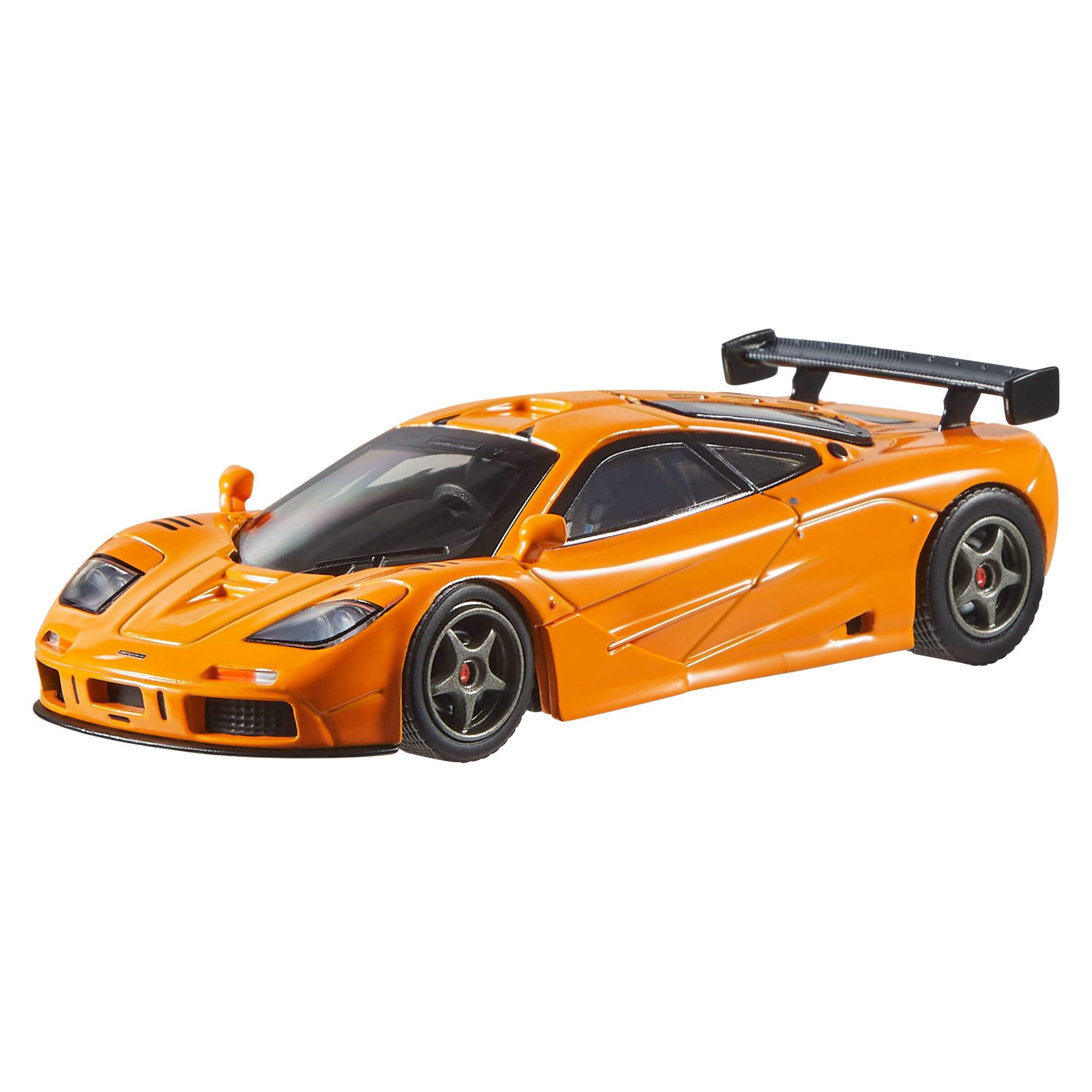 Hot Wheels Premium Mclaren F1, Fahrzeug im Maßstab 1:43, offiziell lizenzierte Replikate für erwachsene Sammler, Real-Riders-Reifen, Metall/Metall-Karosserie und -Fahrgestell, HWT15