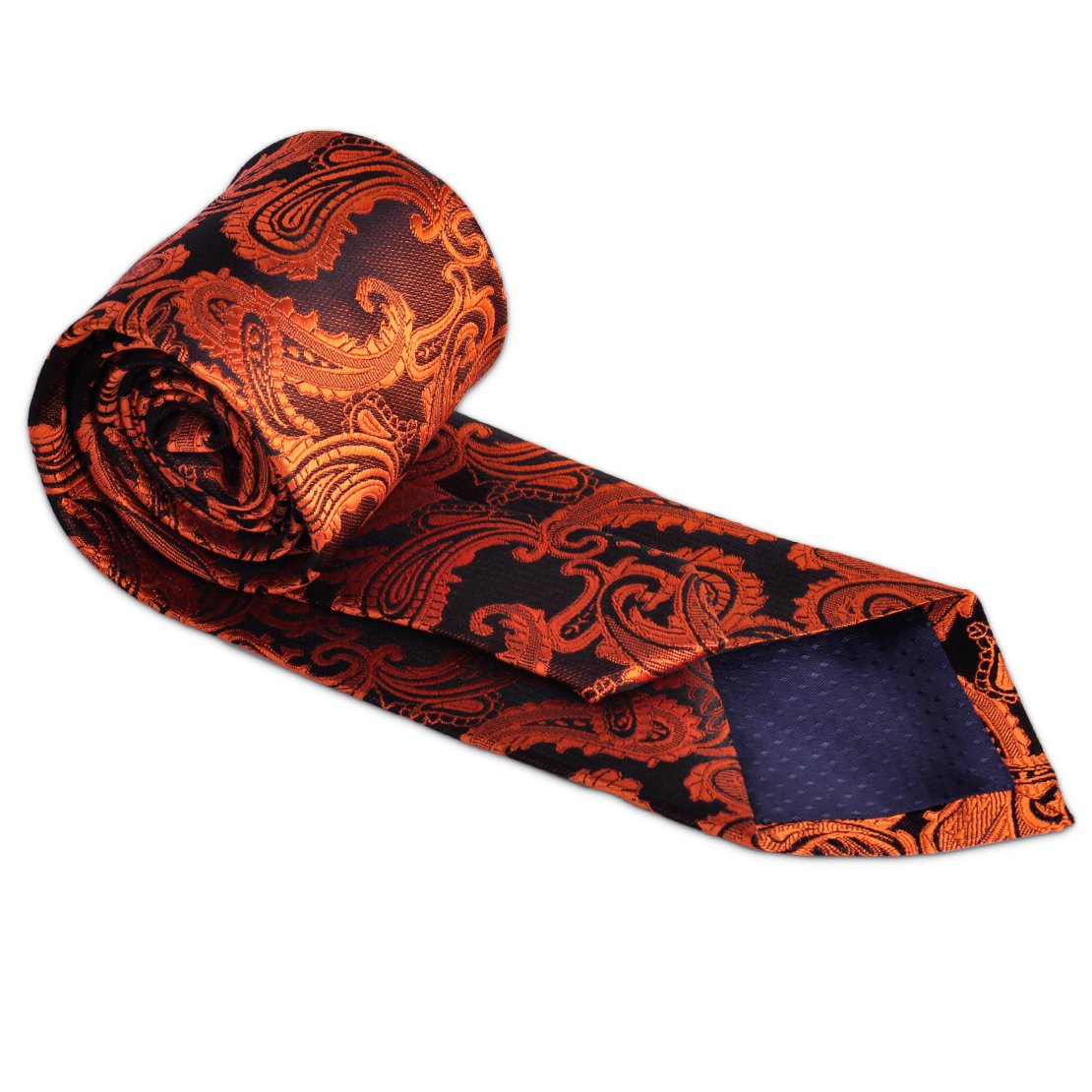 Hombres Paisley Corbata diseño de Rayas Jacquard Corbata Tejido Regalo Set 1