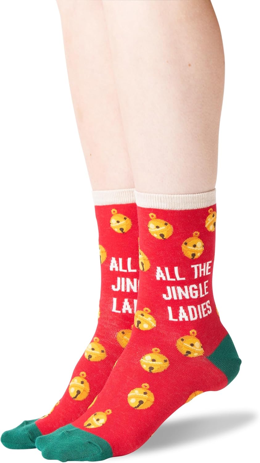 Hot Sox Women's Holiday Fun Novelty Crew Socks - Image 4