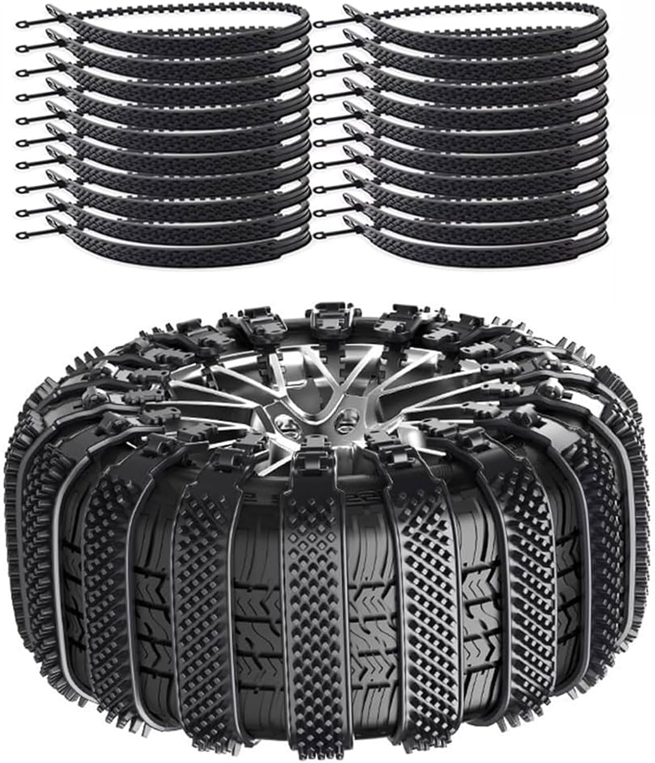 Chaînes à neige pour auto Nissan X-Trail IV évitez le patinage sur le verglas avec ce kit 20pcs