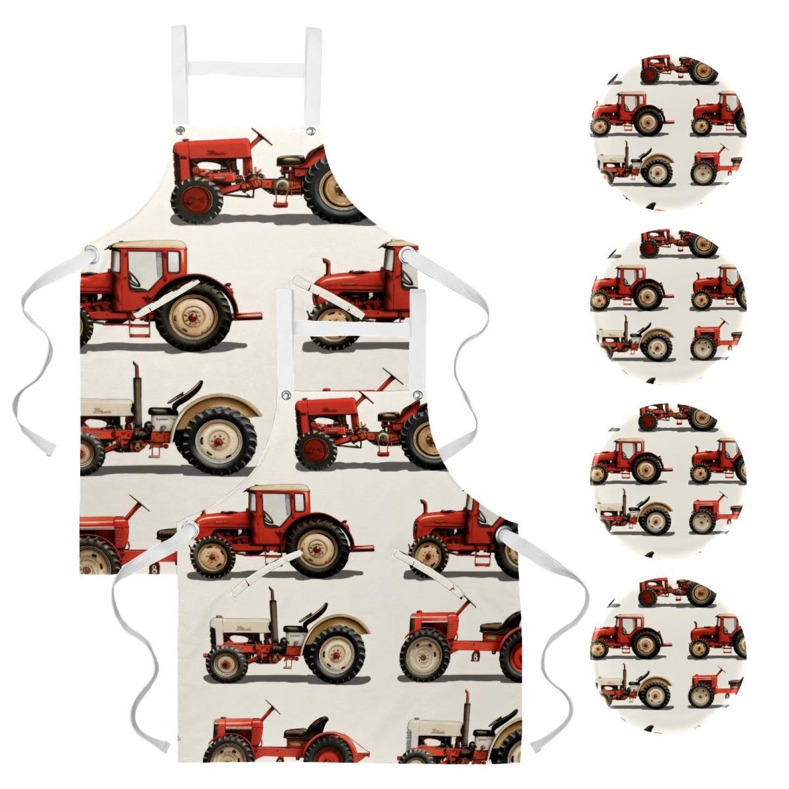 Tablier de cuisine lot de 2 parfait pour le travail en restaurant et bistrot