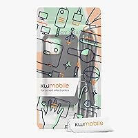 Vista 7 de kwmobile Funda cruzada compatible con Apple iPhone 14 Pro Max, funda de silicona TPU con correa, color negro