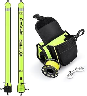 SMB 6ft Surface Marker Buoy and Dive Reel