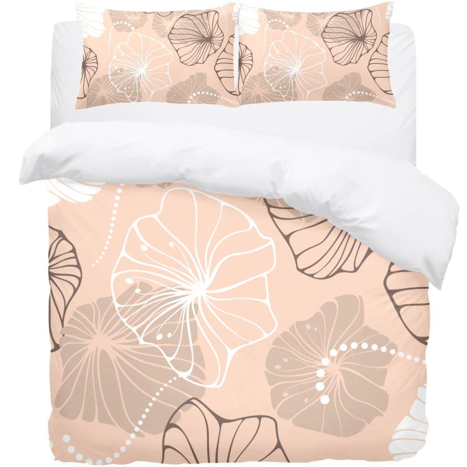 Housse de couette thermique et moelleuse avec taie d'oreiller chaude