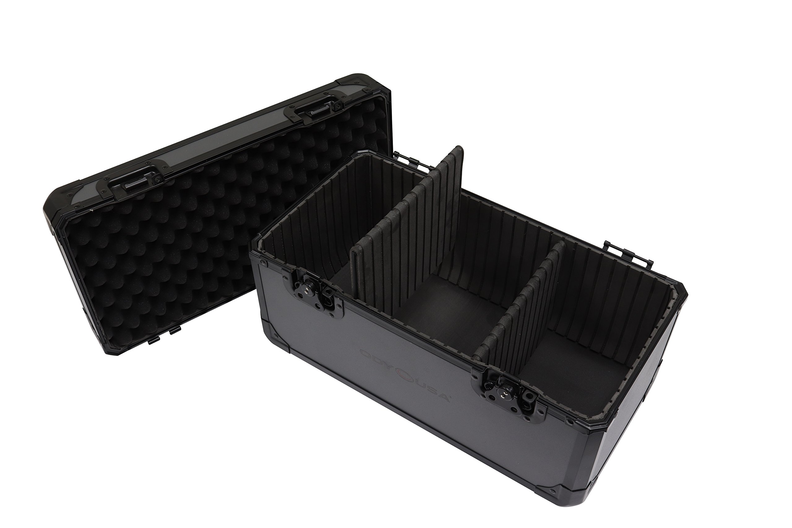 Odyssey K45120BLG KROM ON GRAY SERIES UTILITY/RECORD CASE, holds up to 120 7