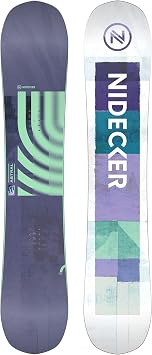 Nidecker Astral Womens All-Mountain Snowboard - Directional Twin, Camber Profile, Mid-Soft Flex - Freestyle