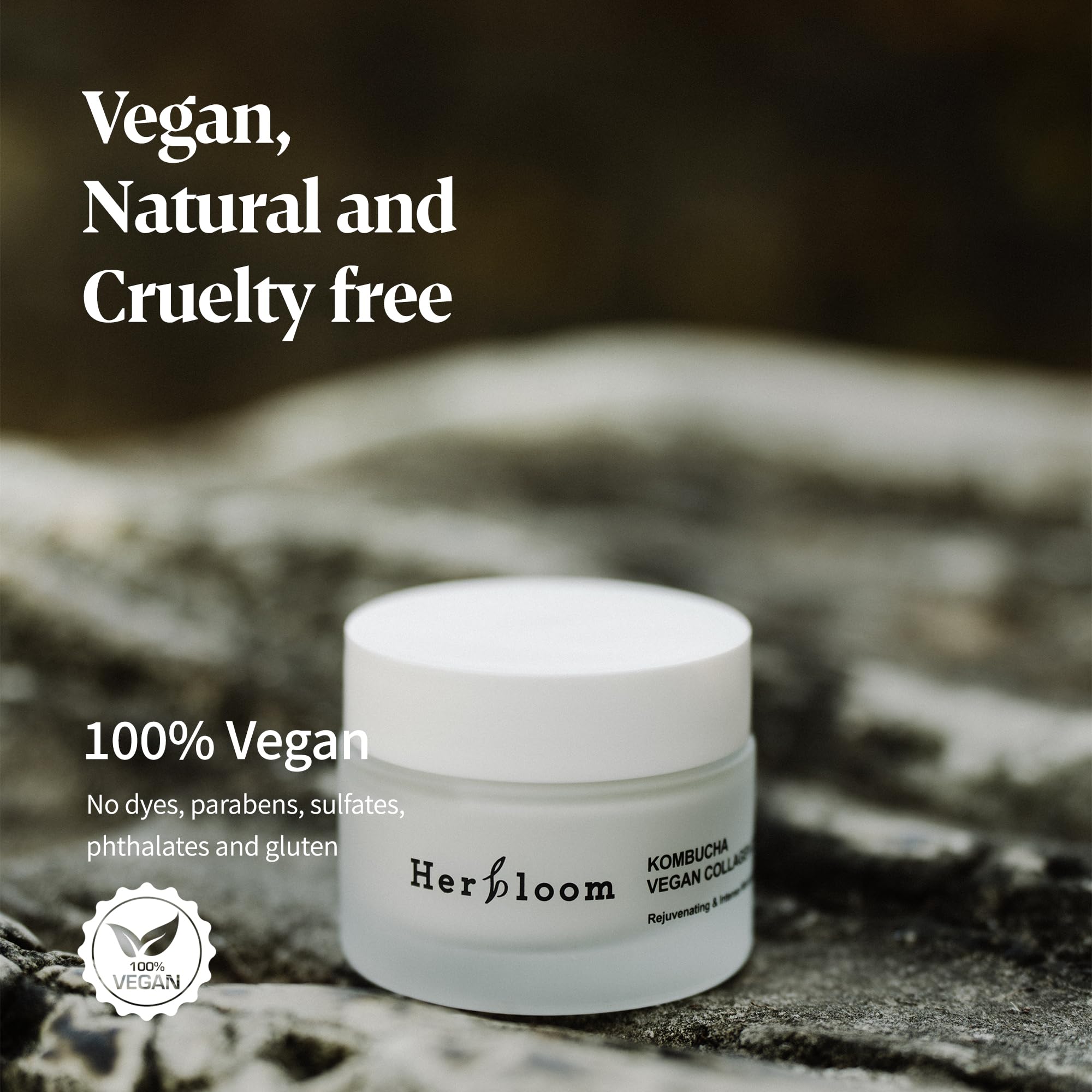 Amazon.com: Herbloom Vegan Kombucha Collagen Cream - Korean