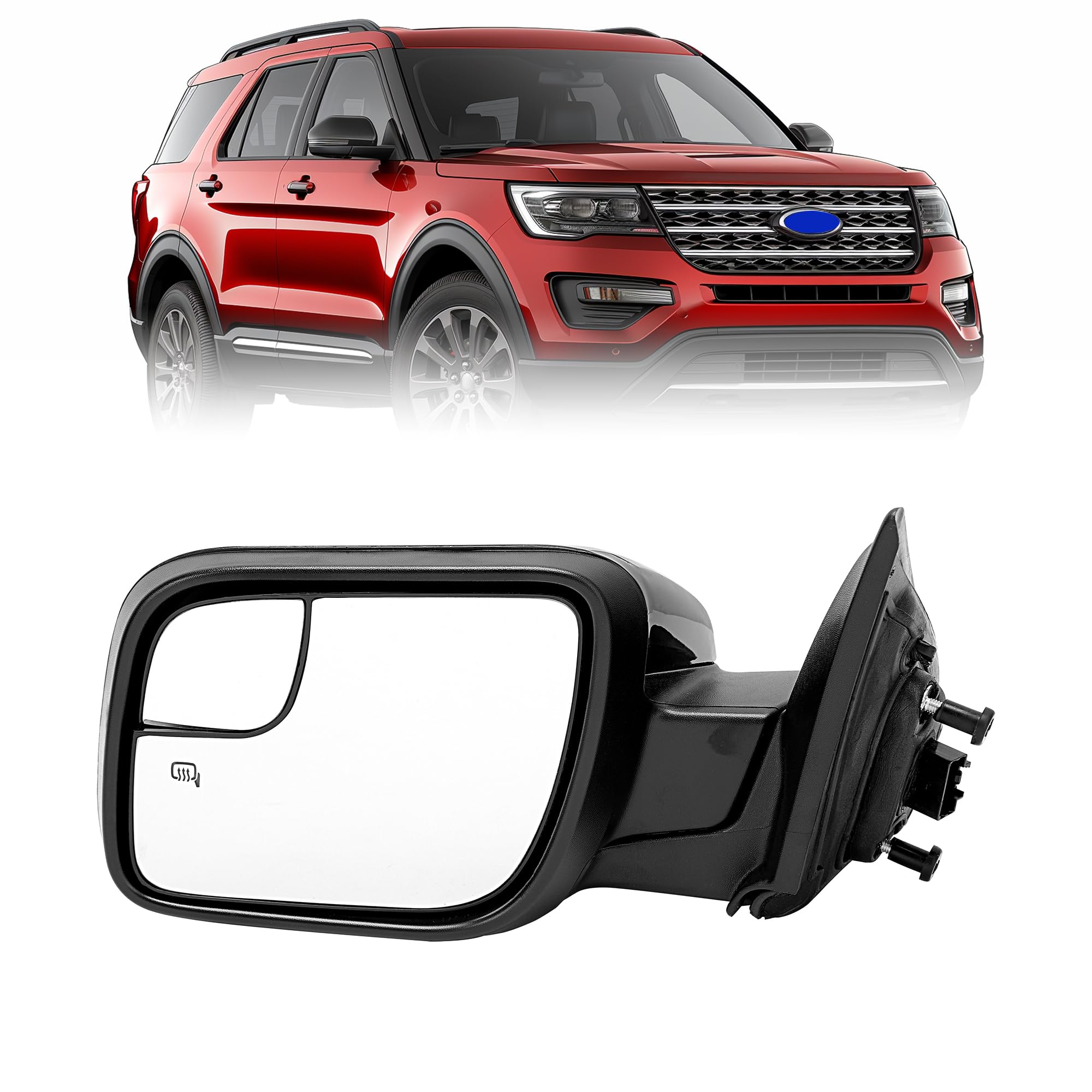 Amazon.com: HECASA Left Driver Side Mirror 7 Pins Compatible with