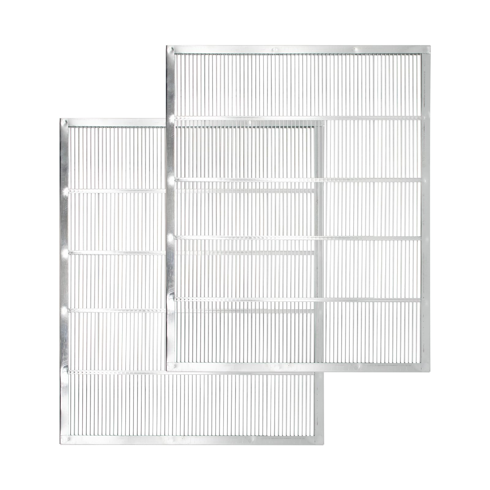 2Pcs Metal Queen Excluder,Queen Bee Frame,Metal Queen Bee Excluder,Queen Excluder 10 Frame,Beekeeping Equipment Metal, Beekeeping Tools Beekeeping