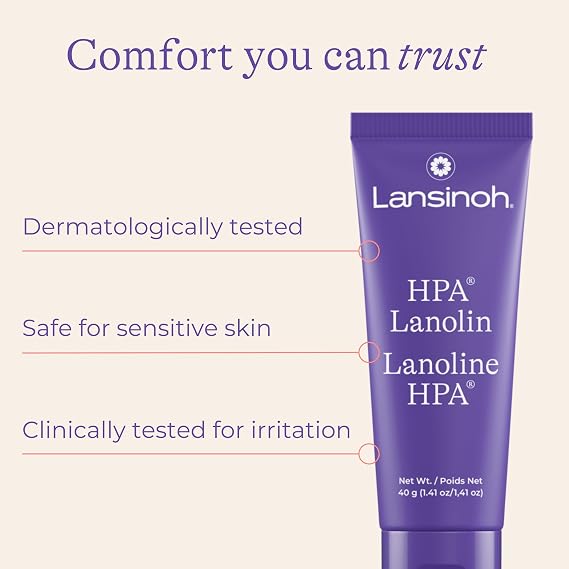HPA Lanolin Nipple Cream, 40 g