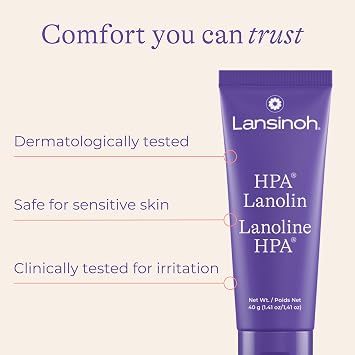 HPA Lanolin Nipple Cream, 40 g