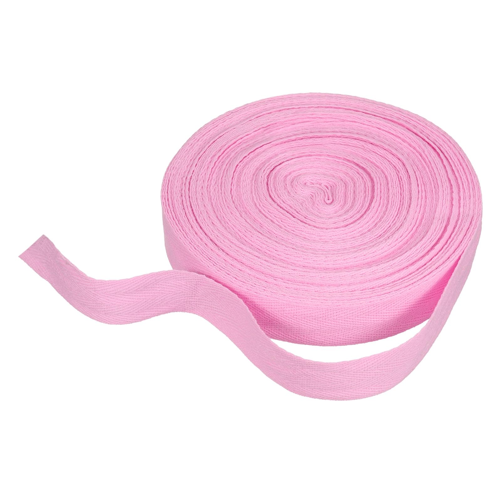 Ruban en coton rose clair pour emballage cadeau raffiné et DIY créatifs