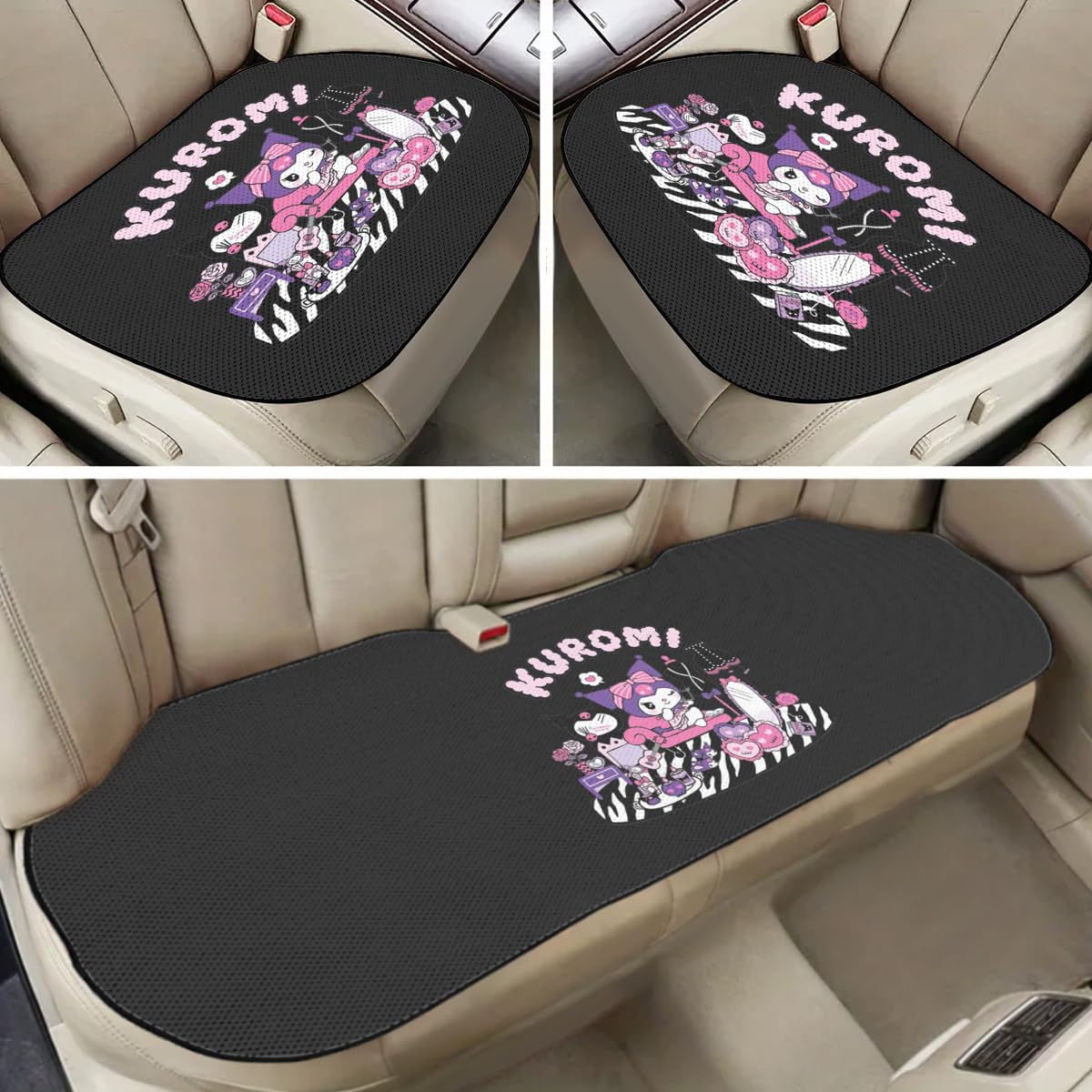 Amazon.co.jp: クロミ ちゃん 車用アイスシルククッション カーシート 