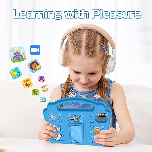 Miniatura 7 de Tableta para niños de 10 pulgadas, 3 GB de RAM y 64 GB de almacenamiento, tableta Android para niños con límites de tiempo, filtros de edad y más