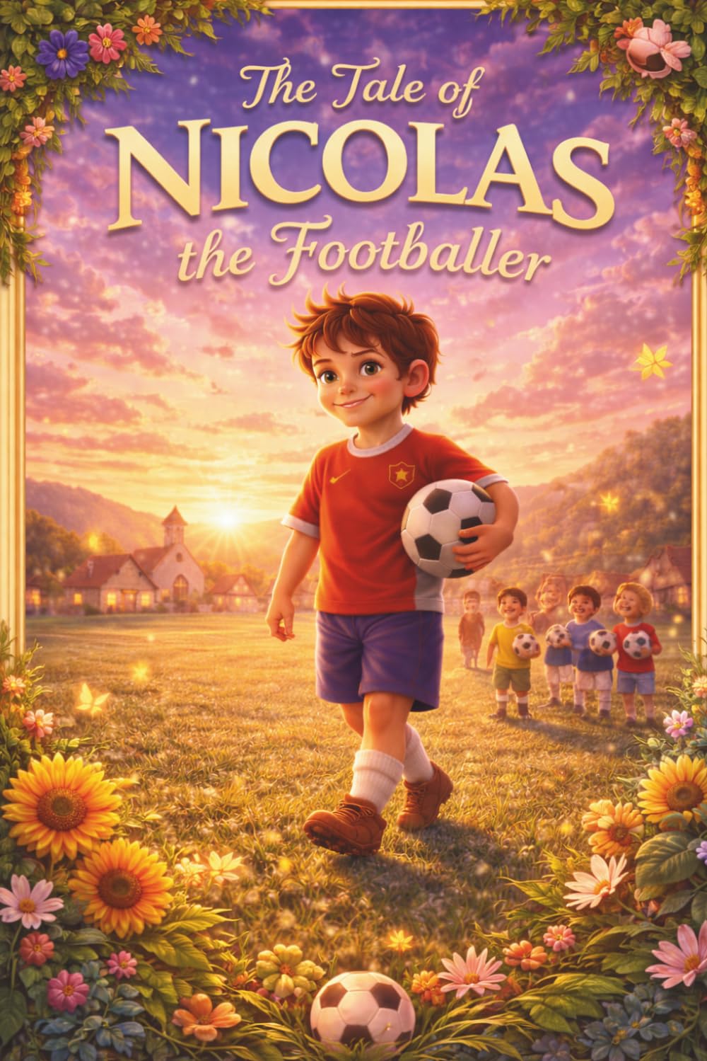 The Tale of Nicolas the Footballer: A Motivational Children’s Soccer Story About Determination and Success